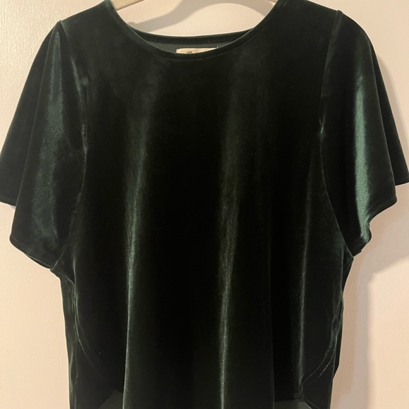 Velvet green Madewell top - Picture 4 of 6